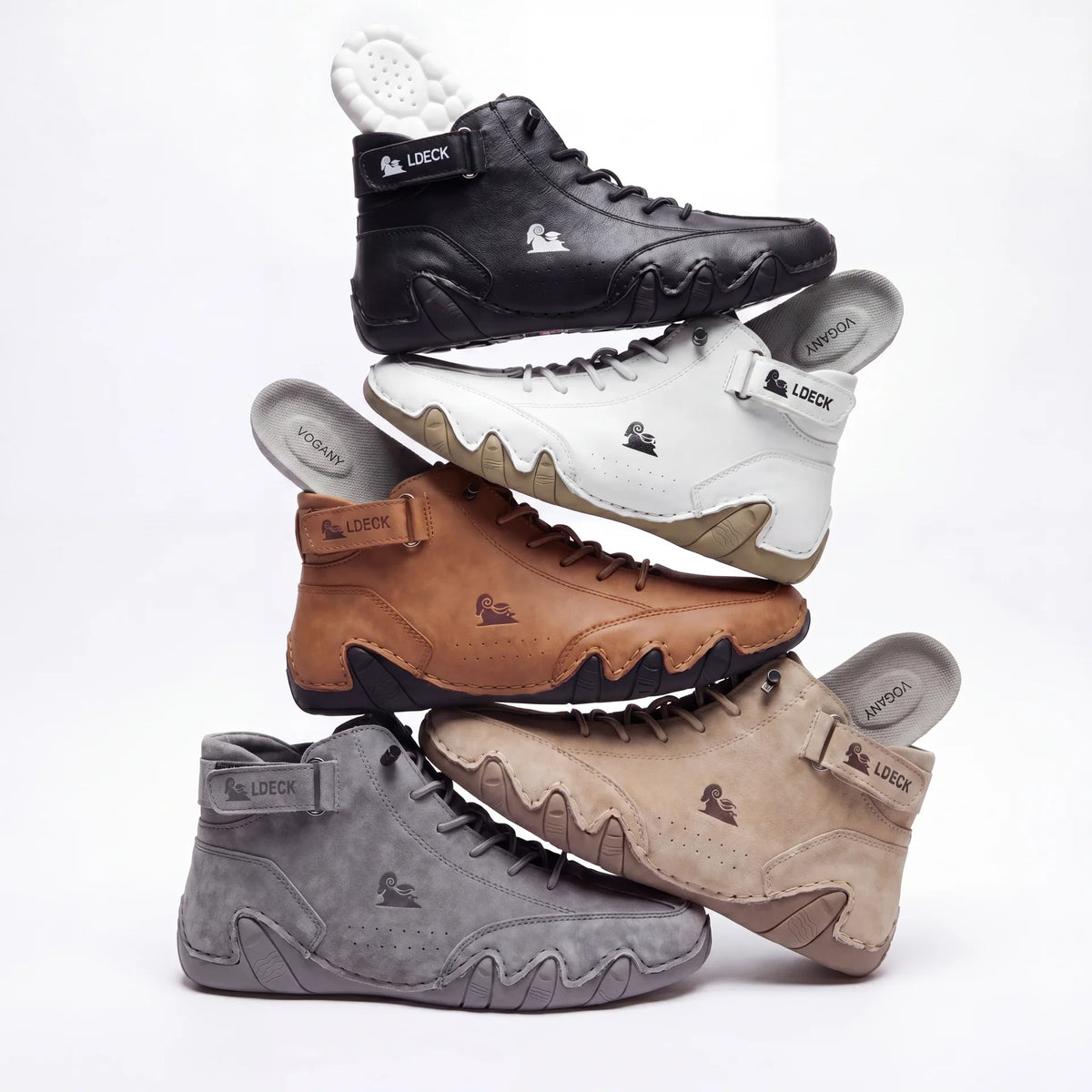 LDeck — elegante Schuhe, entworfen, um zu entlasten 